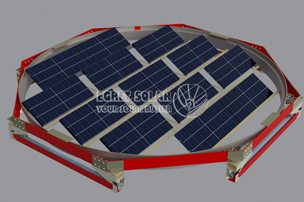 Комбинирање на пловечки PV со складирање на енергија од компримиран воздух