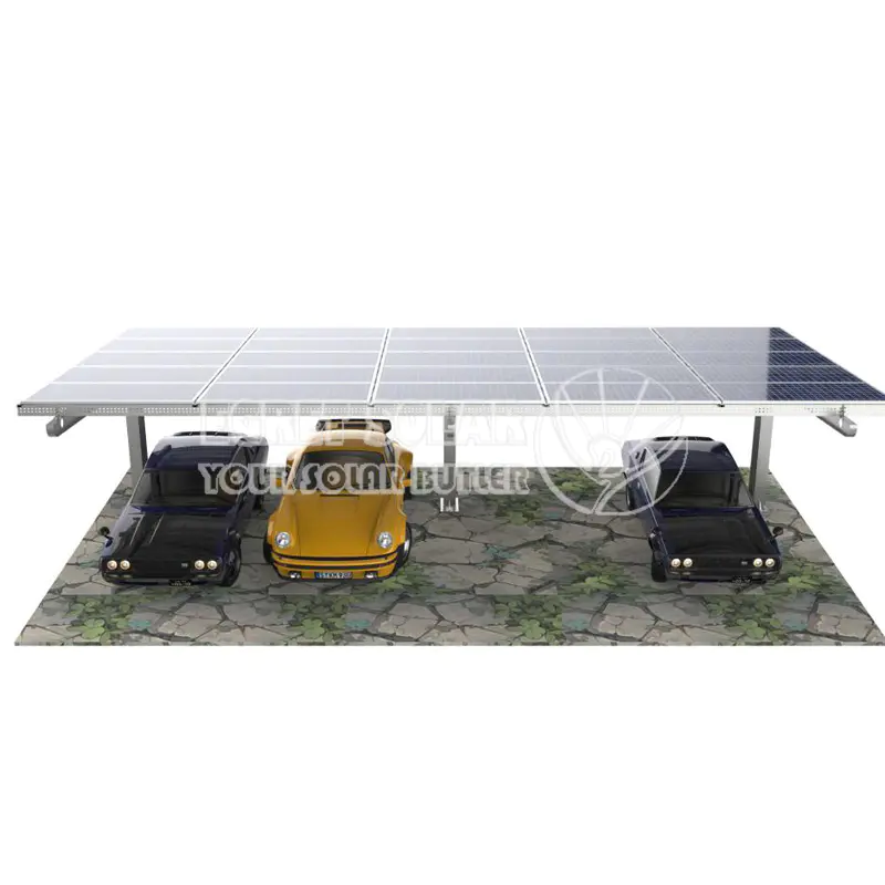 Single Post Solar Carport System