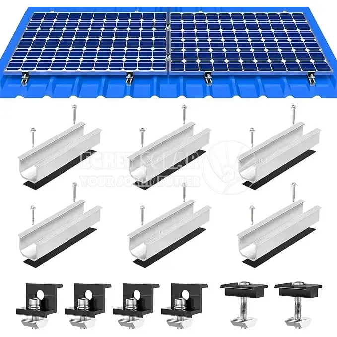 Solar Panel Mount for 2 Solar Panels 