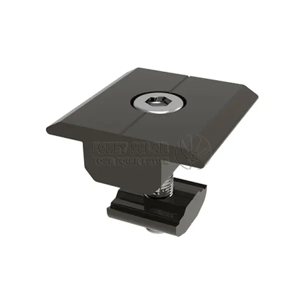 Solar 30 Mm 35 Mm Black Mid Clamp Solar 30 Mm 35 Mm Black Mid Clamp