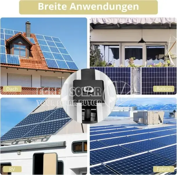 Solar Module Aluminium Mid Clamp