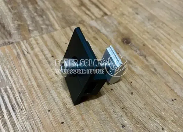 Solar Black Adjustable Mid Clamp